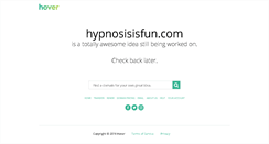 Desktop Screenshot of hypnosisisfun.com
